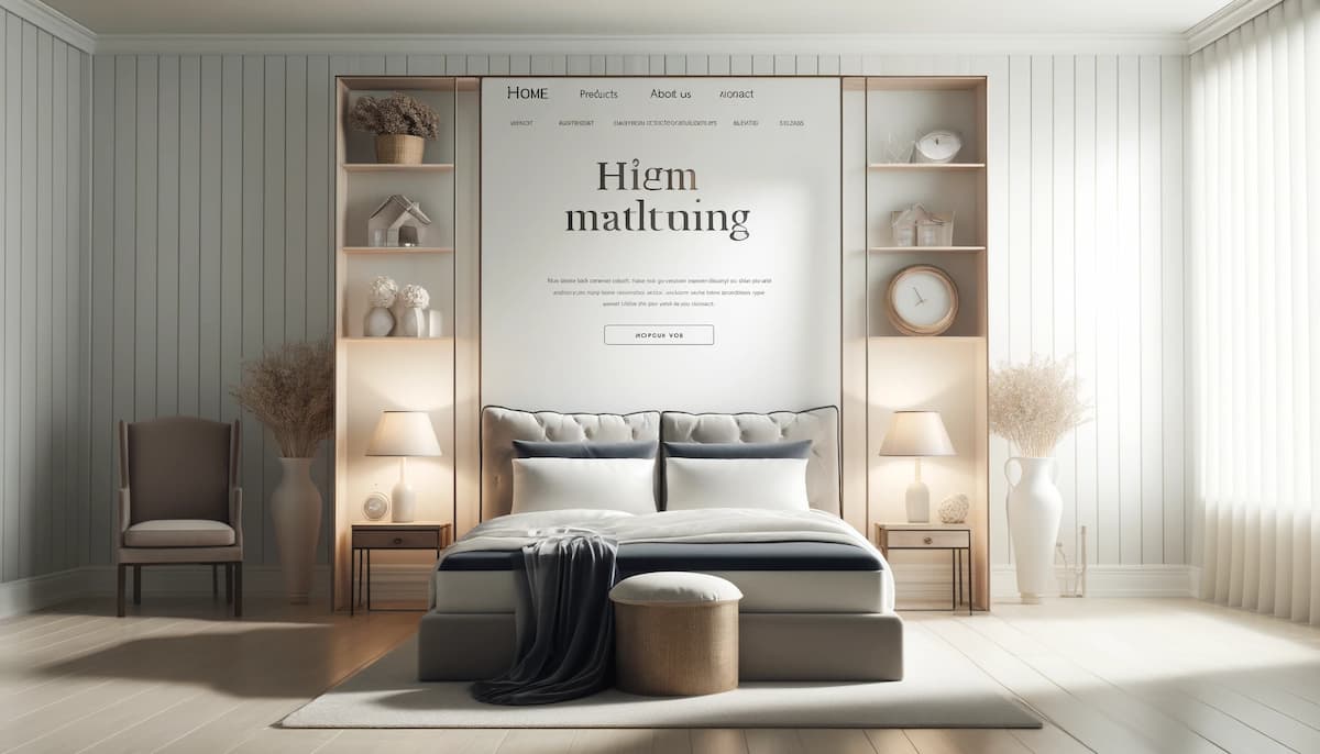 طراحی سایت کالای خواب